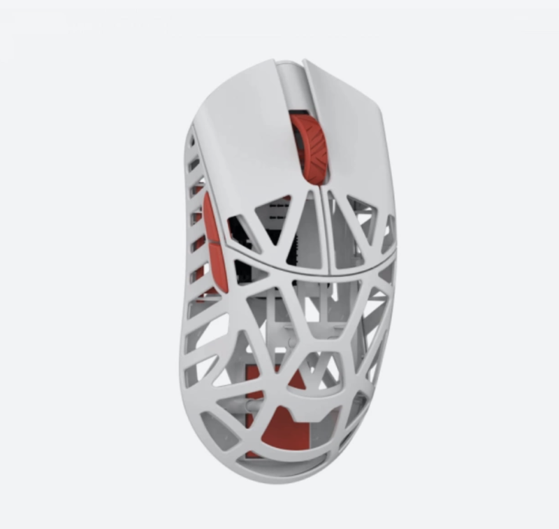 WLMouse Beast X 8K Wireless Gaming Mouse - Red/White&Red - Image 2